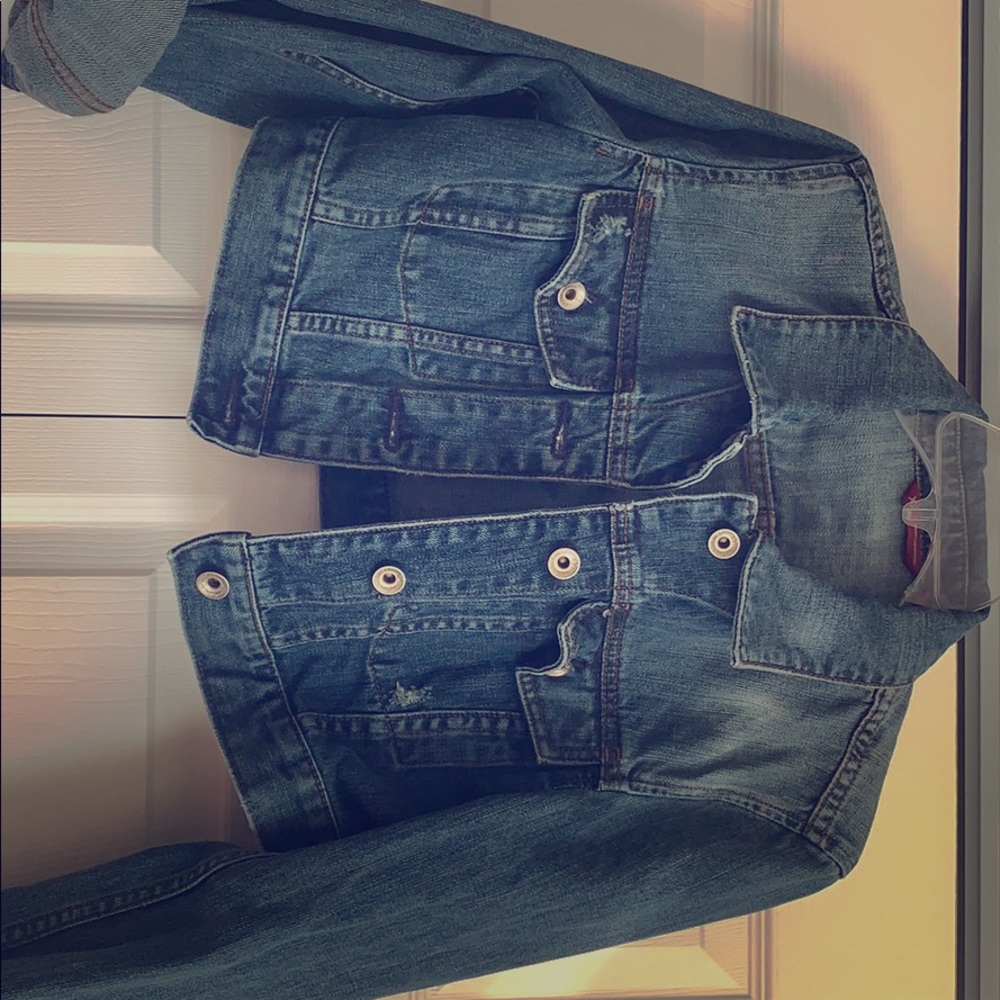 Jean half Jacket